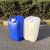 京采无忧 塑料化工桶 塑料油桶方桶储水桶堆码桶 特厚30L升四条楞加固白色