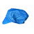 利康（LKGD）防静电帽蓝色工作帽子白色无尘帽电子厂小工帽车间蝴蝶帽卫生浴帽防尘透气男女工帽 蓝色网格小工帽