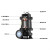 WQ潜水排污泵380V高扬程三相污水泵地下室集水坑抽粪泥浆提升装置 WQ潜污泵1.5kw