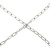 赫思迪格 304不锈钢防盗链锁链长环链条 金属铁链链条 直径4mm长5m 