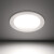 佛山照明（FSL）LED筒灯嵌入式天花灯筒灯白玉银边全铝材2.5寸5W开孔75-90mm 白光（6500K）