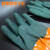 谋福（CNMF）喷砂手套 喷砂机专用原装款皮布合成手套 打砂机配件透气耐磨 （一副手套） 
