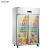 雪村 双开门冰箱商用 冷藏展示柜 水果蔬菜串串保鲜冷柜 透明玻璃 CFR-40B2