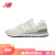 NEW BALANCE NB 574系列男女情侣复古百搭低帮减震耐磨运动休闲鞋 浅灰色 ML574EVW 42 26.5cm