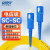 QSKY 电信级光纤跳线 SC-SC(UPC) 单模单芯 光纤线 收发器尾纤 2米