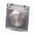 1622mm圆形金属按钮保护罩开关不锈钢按键塑料防尘防水防误撞 19mm金属10个