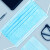 职安康 K10一次性口罩三层防尘防花粉防飞沫透气防护囗罩 10只装 蓝色（包）