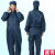 防尘连体服带口袋 车间静电服 喷漆无尘服 连帽连体 工作服 蓝色连帽连体高品质（带口袋） XXL