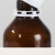 500ml棕色实验瓶试盐水玻璃瓶螺口样品瓶防盗玻璃甲醇空瓶 500毫升透明带刻度配白色盖子6个