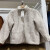 七匹狼试衣间2024冬季男女装长绒摇粒绒拉链夹克保暖长袖外套茄克450198 乳白色 S