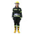 名典消防 消防衣02加厚款消防服套装训练服防火服战斗服五件套 S码（可定制）