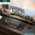 欧斯爵桌面台式电脑显示器增高架胡桃木色木办公室桌上显示屏幕支架 胡桃色120X20X12CM