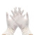 兰诗（LAUTEE）SY9006 一次性乳胶手套 白色耐用防水防油污有粉无粉橡胶乳胶手套 实验室手套 乳白色无粉 L码