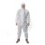 3M 4515白色带帽连体防护服 防尘化学农药喷漆实验室防护服- XL码