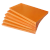 铭室进口橘红色电木板A级绝缘板耐高温胶木板冶具电工板黑色加工定制 250毫米*250毫米*4毫米