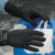 雷克兰/Lakeland 进口耐酸碱家用防化手套 黑色30.5cm 9码 