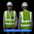 星期十 荧光黄 L 反光背心建筑工地作业安全防护外套交通绿化荧光衣服外套定制