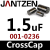 丹麦Jantzen 400V Cross发烧级分频器耦合电容音频0.33uF~330uF 0 1.5uF/400V/一只