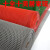 防滑垫浴室淋浴卫生间镂空透水PVC浴池游泳池走廊熟料垫任意剪定制 红色大六角 0.9米宽度 0.8米长