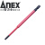 安力士牌（ANEX）进口球形内六角批头ACBP-4015 H4 X 150mm球形风动批咀 球型电动批嘴 球形螺丝刀