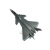 奋进者（FENJINZHE） 1:48黑色歼20飞机模型 仿真航模摆件 迷彩涂装