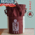 犇狐六堡茶包装袋 通用茶叶包装袋357克一提七子茶饼袋普洱茶200g手提 深棕357克单饼