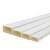 汉河PVC明装线槽白色工地家装线路 广式平面明装明线压线槽 2m/根 一米价格 起订量10米 60*40mm