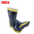 久工保 消防靴子防护胶鞋 JGB-XF014 （双） 黑色高帮 40