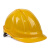代尔塔 ABS M型安全帽国际版102106 建筑施工工人使用 1顶 黄色 