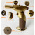 便携式冷风焊枪家用小型高温喷火焊枪不锈钢焊接工具焊丝焊条 焊枪+1瓶气