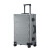 明星高端大气型像行李箱德国全铝镁合金拉杆箱金属商务登机旅行箱 星耀黑 20寸