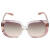 蔻驰（COACH）女士太阳镜 HC8358F-571282轻奢时尚气质优雅风休闲度假遮阳墨镜 Transparent Pink Ombre/Br ONE SIZE