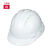 嘉博森安全帽工地施工国标abs领导电工透气劳保印字安全帽建筑工程 三字型 白色