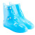 卫卿 防雨鞋套 防滑软胶款耐磨防水中筒靴套 蓝色 （36-37码） 