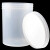 玛仕福 塑料瓶加厚广口储存罐 大口直立桶 存储密封桶 黑色1000ML