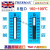 定制适用英国Thermax测温纸实验室温度测试纸五格六格八格十格10条/本 8格D 160-199 10条/本