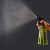 艾克 AIKE 气压式喷雾水壶喷雾器喷壶印花不透明打气喷壶 750ML墨绿喷壶（5个装）