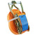 货车双钩拉紧器紧绳器 捆绑带涤纶紧固带加厚棘轮拉紧器 3.8cm宽（2T）3米 1件 3.8cm宽（2T）5米