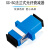 沃数 光纤衰减器 SC-SC（UPC）2dB 单芯 工程电信级光衰耗器法兰式转接耦合对接头 塑料款 1个