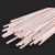 尺越 黄腊管 玻璃纤维管绝缘套管高温阻燃管电线保护软管90公分/根 单位：包 直径1.0mm(100根/包）