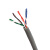 远东电缆 HSYV-6 4×2×0.55 铜芯聚烯烃绝缘六类水平对绞电缆 100米