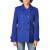 卡尔文·克莱恩（Calvin Klein）女式双排扣外套 蓝色 4