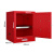 建功立业安全柜4加仑红色可燃液体存储柜化学药品柜GY0324