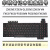 莱菁栎Asus华硕ROG飞行堡垒FX63VD ZX63V FZ63V FX503VD VM笔记本键盘 红色字体带背光 官方标配 静电容