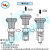 拉拔销 PXKL12 PXKL10L 旋钮柱塞分度销 螺纹加长型全金属弹销 碳钢自锁型 M16L M16*1.5 行程12