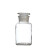 兰诗（LAUTEE）SY4054  加厚玻璃广口瓶 大口试剂瓶 磨砂口玻璃药棉酒精瓶 白色125ml