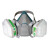 一护 KN95防毒防尘口罩 防氨及H2S气体 9200面罩+6004CN七件套