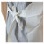 筑采 围裙TPU环保皮围裙套袖防水20丝白色围裙+袖套1件