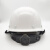 彪王中国建筑安全帽 工地玻璃钢安全头盔 中建 国标 领导工人管理人员 白色