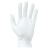 白布手套 白色棉纱线手套无尘防滑工作劳保防护加厚耐磨文玩礼仪薄款透气 10-条纹手套(12双) 均码